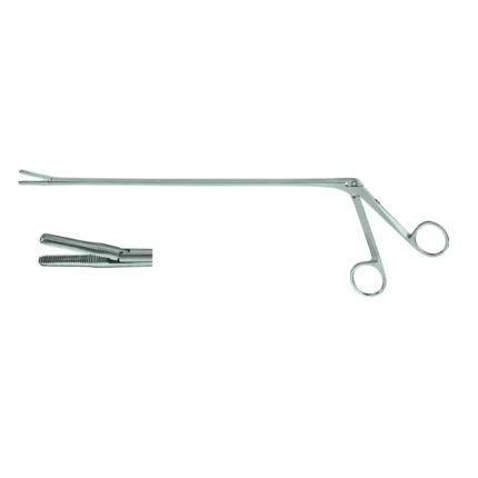 Laryngeal Forceps, W/ Flush Port